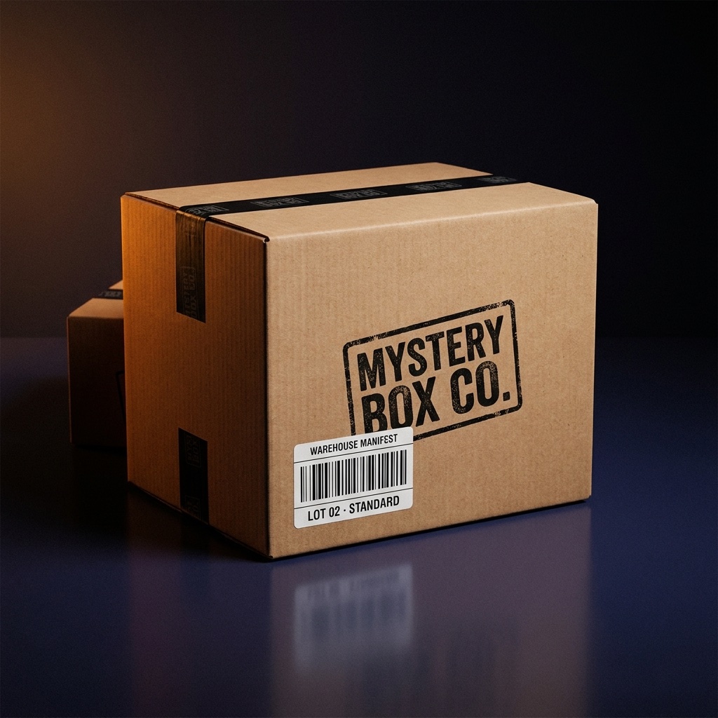 Standard Mystery Box — sealed kraft box photo