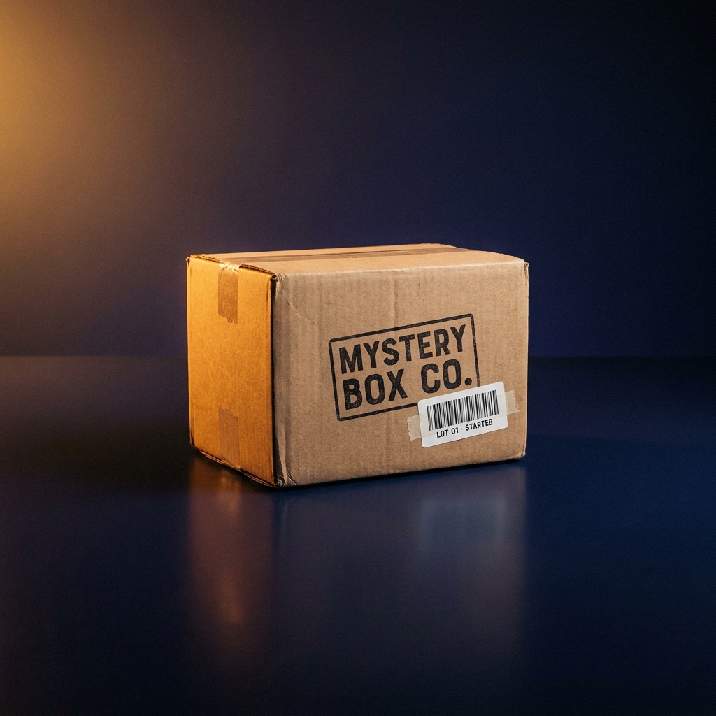 Starter Mystery Box — sealed kraft box photo